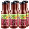 The Foraging Fox Spicy Tomato Ketchup 100% Natural with a Chilli Kick Lower Sugar, Vegan & Gluten Free No Artificial Sweeteners Spicy Gourmet Condiment 6 x 255g Bottles view 1