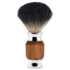 Ghulumn 1Pcs Pure Hair Beard Brush Men's Shaving Brush with Wooden Handle Supply Various Hair Razors view 1
