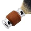 Ghulumn 1Pcs Pure Hair Beard Brush Men's Shaving Brush with Wooden Handle Supply Various Hair Razors view 2