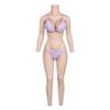 Cyomi Silicone Breast Forms Realistic Breastplate with catheter silicone bodysuit for Crossdressers Cosplay Drag Queen TransgenderC cup view 1