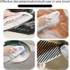 Folding Sponge Cleaning Brush,Bathtub Pool Multipurpose Brush with Handle for Kitchen Bathroom Wall Tile Bathtub view 2