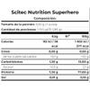 Scitec Nutrition Superhero  Sugar-Free Pre-Workout  with Amino Acids  Plant Extracts  Vitamins  for Energy, Focus and Immune Support, 285 g, Wild Raspberry view 2