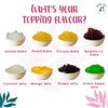 BOBA BAR Milky Blast Milk Bubble Tea Kit (Serves 8 x 500 Ml Drinks) - Includes a Variety of Milk Tea Flavors, Popping Boba and Jelly Toppings | Gluten-Free | Contains Tapioca Pearls and Tea Bags view 4