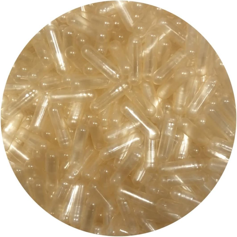 DR T&T Acid Resistant delay Release Vegetarian Based DRcaps Capsules Capsule size00 Size 00 Clear (500)