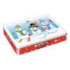 Snowmen Shortbread Tin (Assorted Shapes Shortbread) - 150g view 1