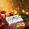 Snowmen Shortbread Tin (Assorted Shapes Shortbread) - 150g view 3