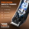 Body Hair Trimmer for Men - Rechargeable Trimmer for Mens with Ceramic Blade, Wet & Dry Mens Ball Trimmer with Standing Recharge Dock, Cordless Groin Hair Trimmer for Men view 2