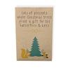 Christmas Wildflower Seed Packets (Pack of 10)  Eco Friendly Stocking Fillers & Table Favours  Bee Friendly UK Wildflower Seeds  Sustainable Gifts for Nature Lovers, Gardeners & Guests view 1