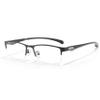 ANRRI Blue Light Glasses for Men Semi Rimless Rectangle Metal Frame UV Blocking Computer Glasses (Black, 2.00, x) view 1