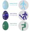 45 * 30mm Yoni Egg Rose Quartz Jade Egg Drilled Amethyst for Women Kegel Exercise Natural Crystal Stone Eggs,Blooded Stone view 4
