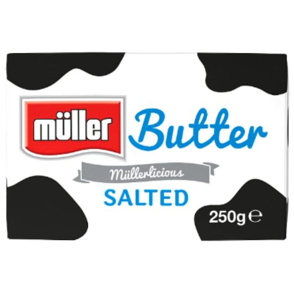 Mller Wiseman Dairies Salted Butter 250g x 20