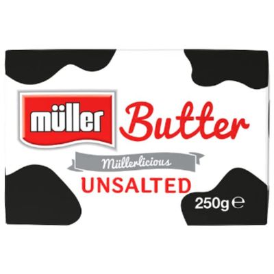Mller Wiseman Dairies Unsalted Butter 250g x 20