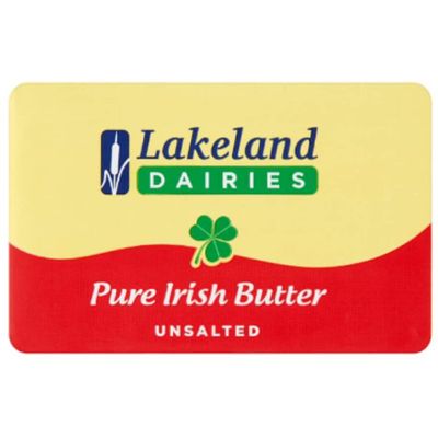 Lakeland Dairies Pure Irish Butter Unsalted 250g x 40