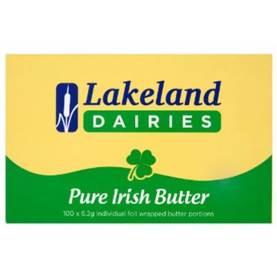 Lakeland Dairies Pure Irish Butter 100 x 6.2g x 6