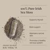 KIKI Health Organic Irish Sea Moss Capsules | Sustainably Sourced, Rich in Iodine for Thyroid Support, Optimal Nutrient Potency, Convenient Vegan Capsules | Promotes Holistic Wellness | 90 Vegicaps view 2