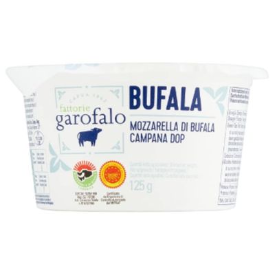Fattorie Mozzarella di Bufala Campana DOP 300g (Pack of 8)  Authentic Italian Buffalo Mozzarella Cheese, Protected Designation of Origin