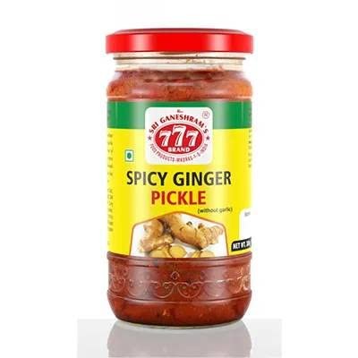 777 Ginger Pickle 300g | Tasty & Tangy Inji Oorugai/Urugai | Adrak Ka Achar