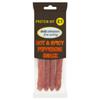 Delicatessen Fine Eating Hot & Spicy Pepperoni Snack 80g x 12  Ready-to-Eat Gourmet Pepperoni Bites view 1