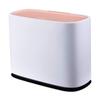 BOSUGE Trash bin, Camping Trash Can Garbage Can-spring Cover Home Toilet Pp Material Storage Bucket Saves Space Kitchen (Color : Onecolor) view 1