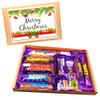 CHRISTMAS Chocolate Hamper, Medium Chocolate Box, Sweet Hamper, Gift for Christmas, Present For All view 1