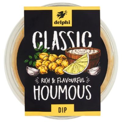 Delphi Classic Rich & Flavourful Houmous Dip 170g x 6