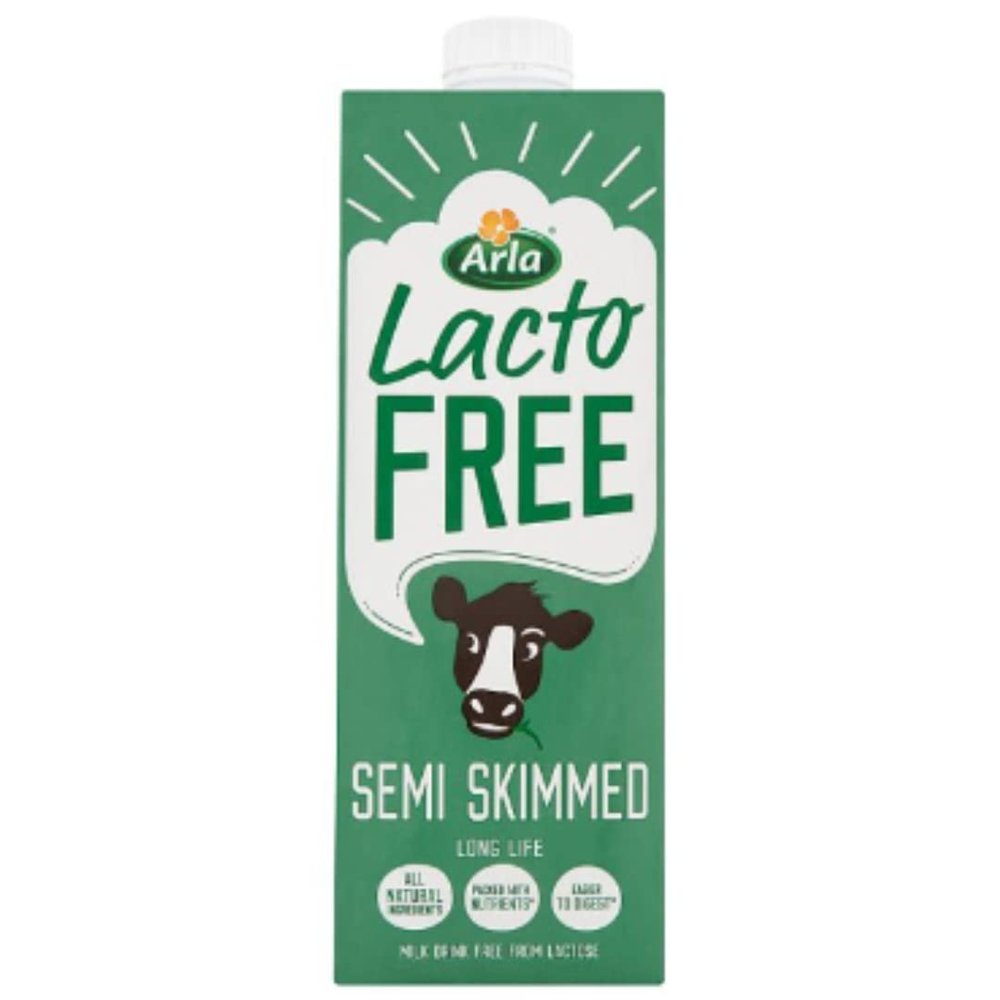 London Grocery Arla Lactofree Long Life Semi Skimmed Milk 1L x 6