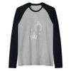 Toilet paper Patent - funny Raglan Baseball Tee view 1