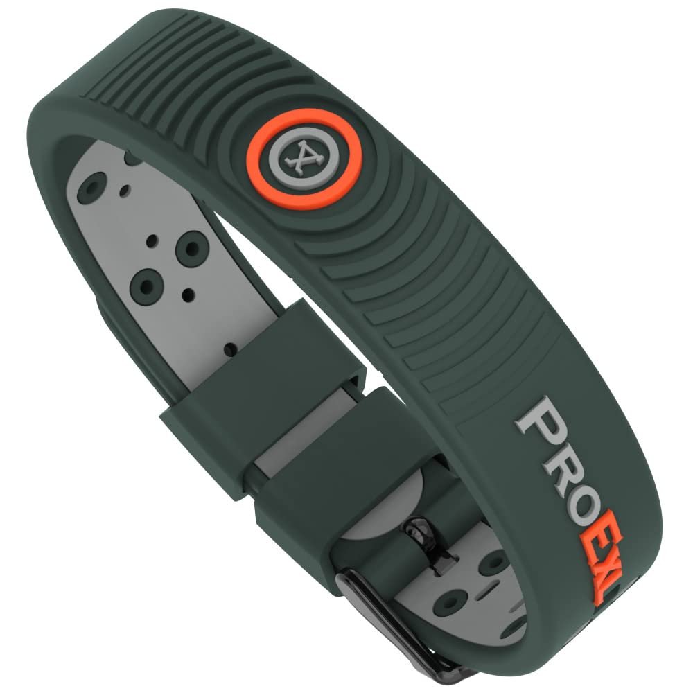 PROEXL Ultimate Magnetic Bracelet - Waterproof and Fits all Wrists - Stay Active (Green)