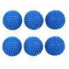Uinfhyknd 6 x Foam Balls Fabric Reusable Balls Blue view 1