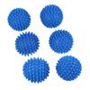 Uinfhyknd 6 x Foam Balls Fabric Reusable Balls Blue view 4