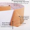 1PCS Tape, Boob Tape 5m Roll of Elastic Booby Tape, Waterproof Muscle Support Tape for Sports Exercise Injury Recovery Breast Lift Large Breasts, Light Skin(Width:7.5cm/3in) view 4