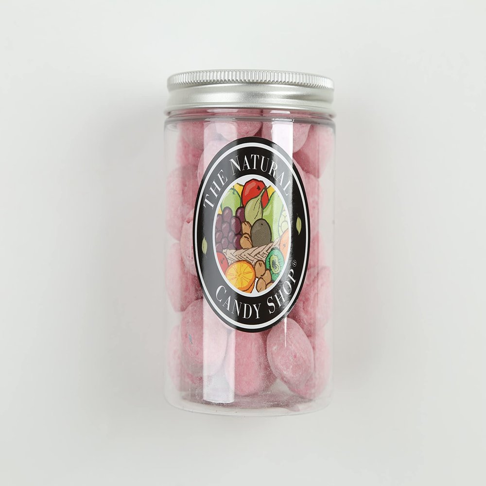Natural Candy Shop, Natural Strawberry Bon bons Candy Jar 180g