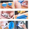 JQKA Double-sided Magnetic Window Cleaner Wiper Brush Useful Glass Surface Cleaning Tool (Color : Blue, Size : 16 * 4.5 * 4.5cm) view 3