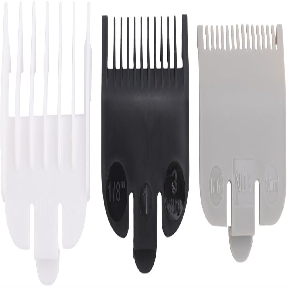 3 Pieces of Universal Hair Clipper Limit Comb Limit Comb Haircut Electric Clipper Caliper 1.5mm / 3mm / 4.5mm