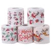 5 Styles of Paper Paper Towels Christmas Santa Office Toilet Paper 5 Rolls view 1