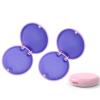 Aligner and Retainer Case, YOUYA DENTAL 2PCS Solid Orthodontic Aligner Retainer Case Denture False Box, Mouthguard Case Holder Protective Case without Mirror for Oral Care Dentisty-Pink view 1
