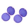 Aligner and Retainer Case, YOUYA DENTAL 2PCS Solid Orthodontic Aligner Retainer Case Denture False Box, Mouthguard Case Holder Protective Case without Mirror for Oral Care Dentisty-Pink view 2