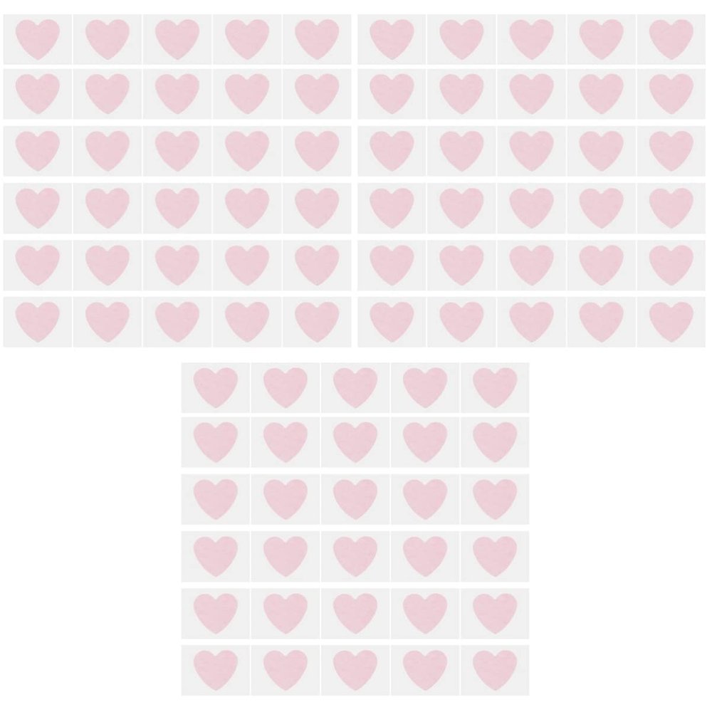 150pcs Heart Shaped Hemostatic Stickers for Care Portable and Patches for Household Use for Stopping Bleeding and Promoting Healing