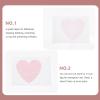 150pcs Heart Shaped Hemostatic Stickers for Care Portable and Patches for Household Use for Stopping Bleeding and Promoting Healing view 4
