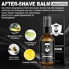 AN BAILIHUA Shaving Kit for Men, Include Cream, Pre Shave Oil, Aftershave Balm Tool, Brush & Bowl, Apron Bib Gift Sets him Boyfriend Stocking Fillers (Unscented), 1.0 count view 4