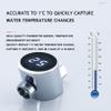 BINOXY 5~85 Shower Thermometer Led Digital Display Baby Water Bath Thermometer,Compatible With Most Bathroom Equipment For Home Kitchen (Color : Silver, Size : 42 * 60 * 45mm) view 3