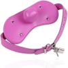 SUNNEE Leather-Bound Gag Ball Soft Mouth Plug Cosplay view 2