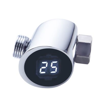 BINOXY Shower Thermometer 5~85 Baby Bath Water Thermometer With LED Digital Shower Temperature Display Compatible With Most Bathroom Equipment
