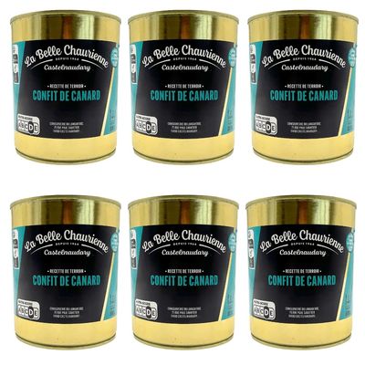 La Belle Chaurienne Confit Duck Legs 800g x 6