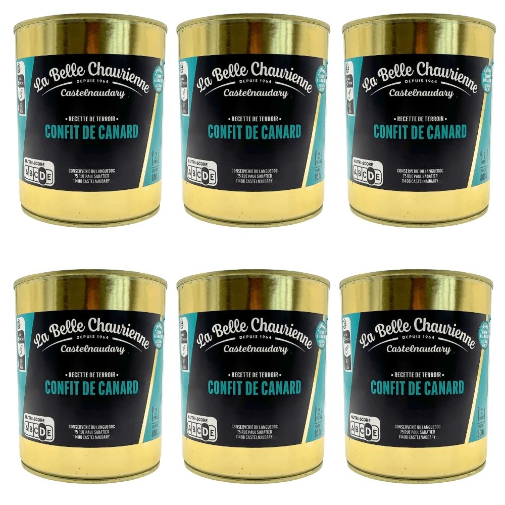 La Belle Chaurienne Confit Duck Legs 800g x 6