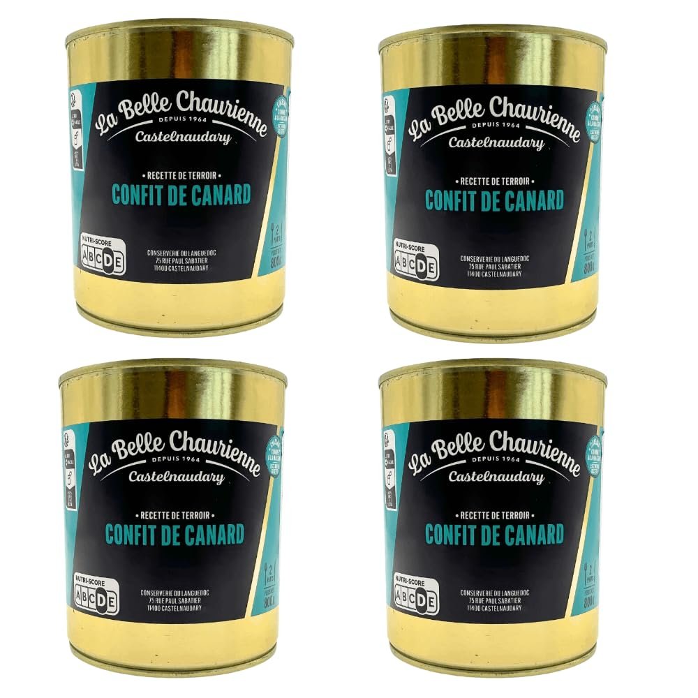 La Belle Chaurienne Confit Duck Legs 800g x 4