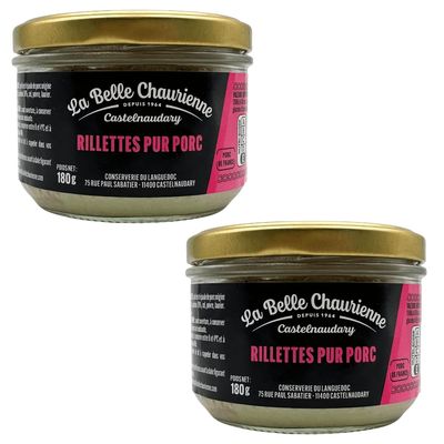 La Belle Chaurienne Pork Rillettes 180g x 2