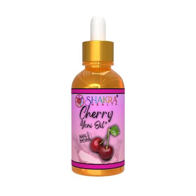 Yoni Oil Cherry (30ml) - Hydrating Self-Care Body Massage Oil. Non-Greasy, Smoothing Skin Moisturiser. Vegan & Organic Formula