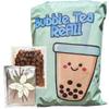 Bubble Tea Kit Refills - Extra Boba Pearls & Milk Tea Powder Packets For Bubble Tea Set. Instant Tapioca Pearls/Boba Balls In Brown Sugar Syrup, 3 in 1 Flavoured Milkshake Powder Drink Mix view 1