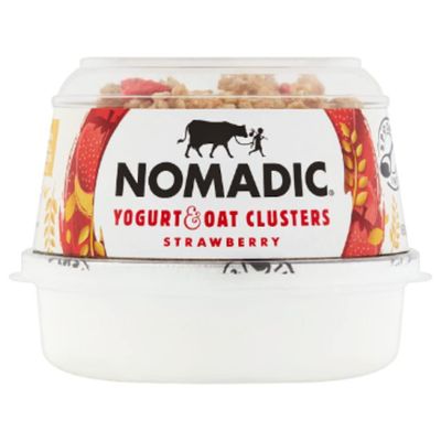 Nomadic Yogurt & Oat Clusters Strawberry 169g x 6